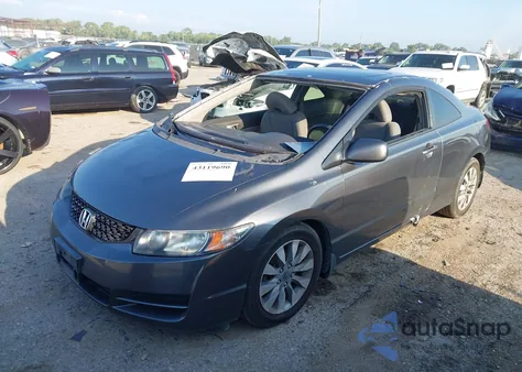 2009 Honda Civic Ex из США, поврежденный, VIN 2HGFG12899H539760